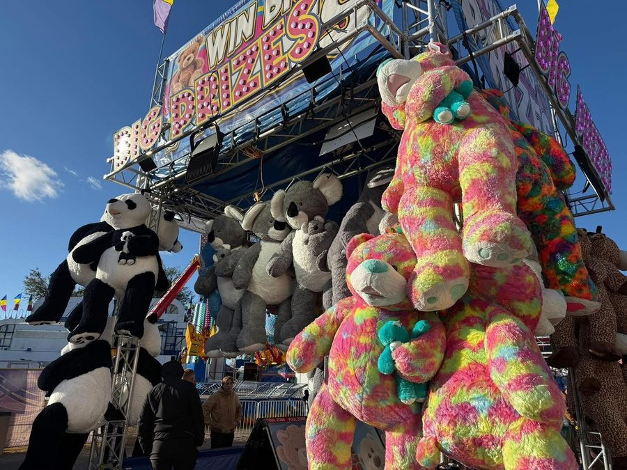 Carnival prizes at the Charlotte County Fair