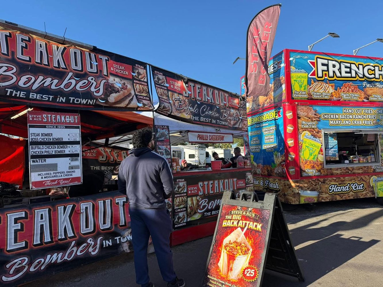 Food vendors at the Charlotte County Fair